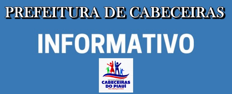 Informativo processo seletivo da edacação