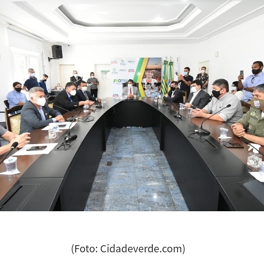 Foto cidade verde