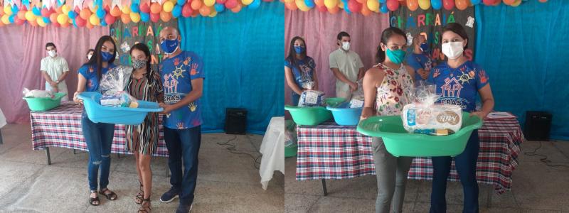 Entrega de kits enxoval para gestantes