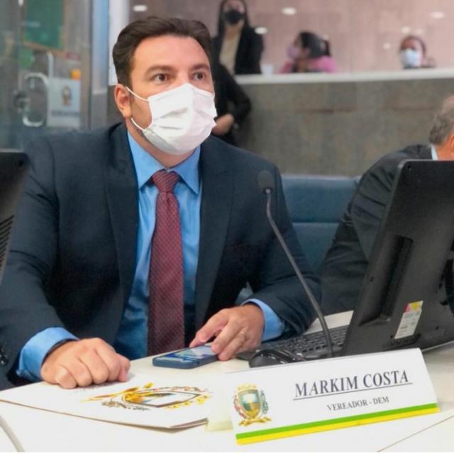 Foto divulgação Redes sociais do Vereador Markim Costa 