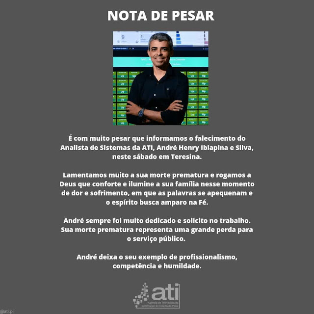 Nota de pesar 