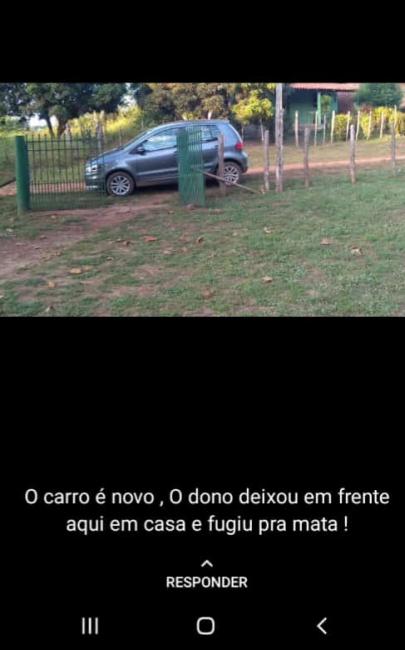 Foto divulgado em Stories de Whatsapp 
