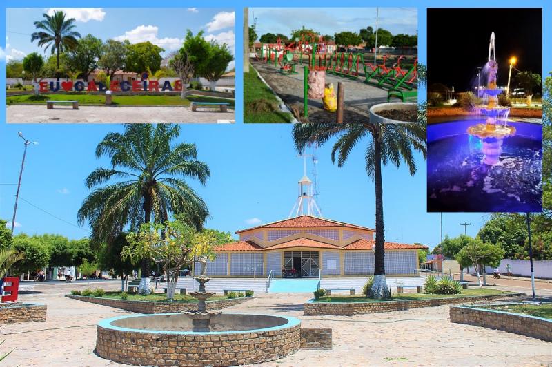 Restauração da fonte d'água da praça da matriz de São José