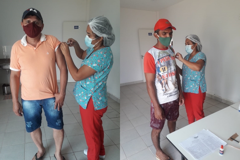 Vacinação 1ª dose da Covid-19 em Cabeceiras, de pessoas de 40 a 49 anos