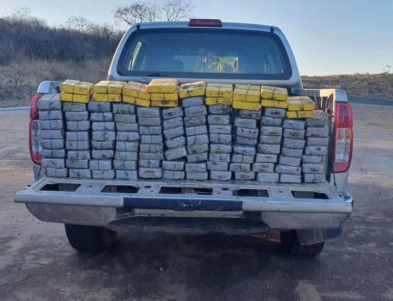 Polícia Militar apreende 112 quilos de pasta base para cocaína no Piauí — Foto: Divulgação/PM
