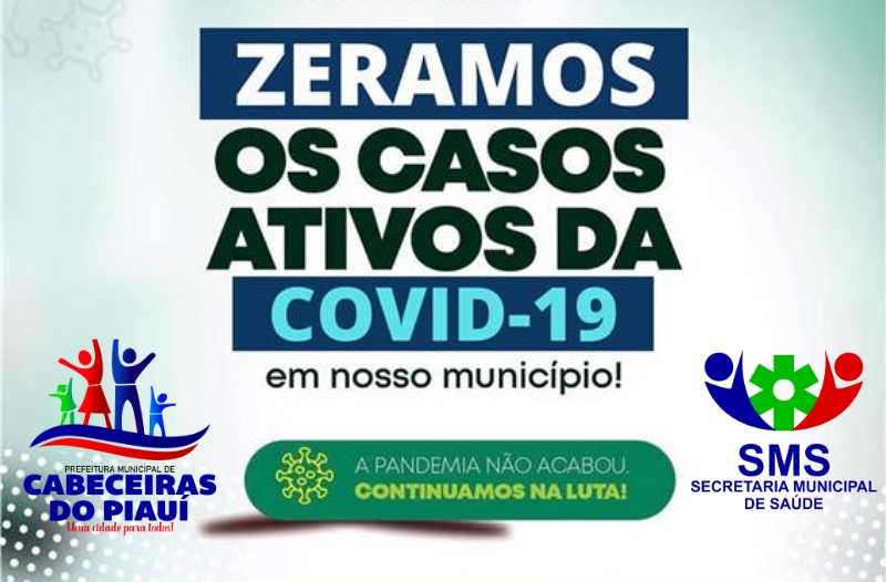 Cabeceiras zero casos ativos para Covid -19