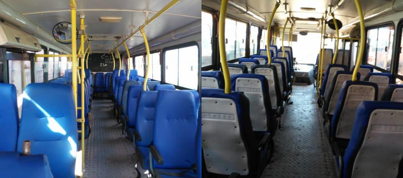 Manutenção dos ônibus escolares do município