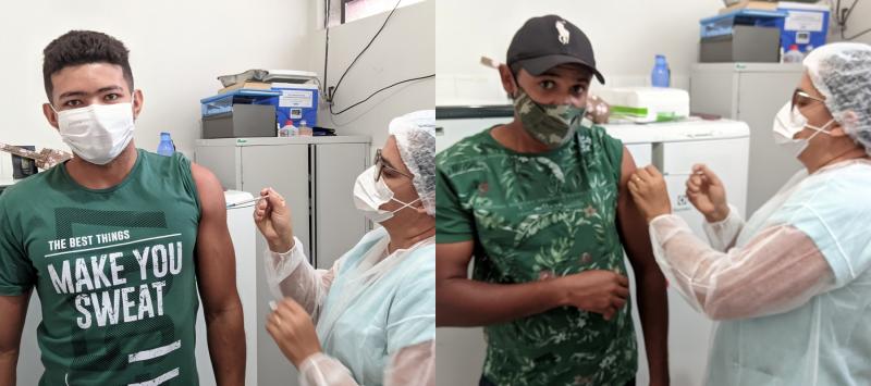 Vacinação da Covid-19 para as pessoas na faixa etária de 18 +