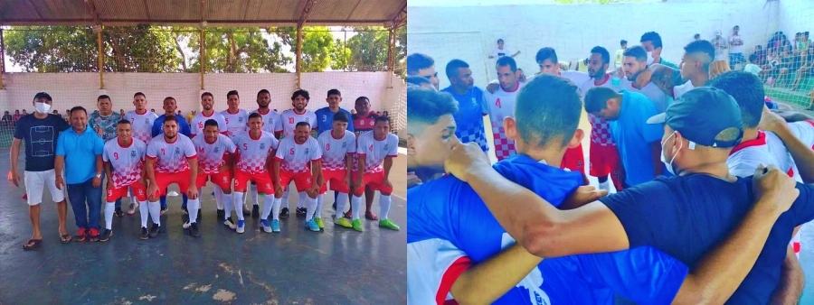 Prefeito Zé Filho e a Seleção de Futsal de Cabeceiras classificada para quartas de final da Copa Norte de Futsal