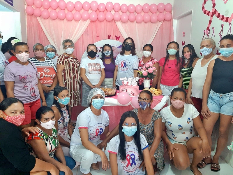 Secretaria de Saúde de Cabeceiras em palestras e rodas de conversa do Outubro Rosas