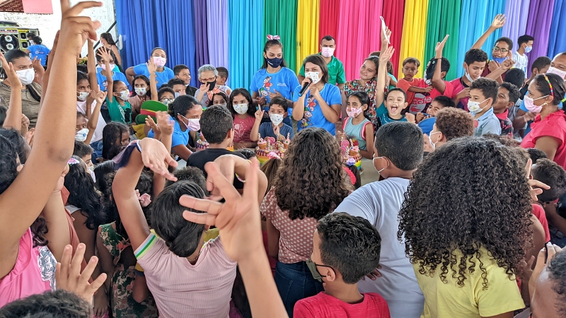 Encerramento das festividades do mês das crianças