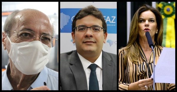 Nova pesquisa mostra Sílvio na liderança, mas aponta crescimento de Fonteles (Foto: Montagem)