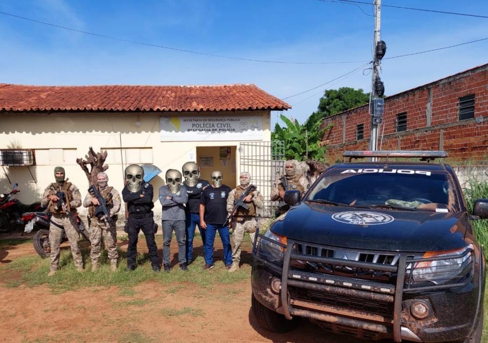 Foragido é morto a tiros durante confronto com o Greco em Miguel Alves (Foto: Divulgação)