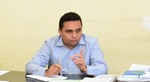 secretário de saúde, James Rodrigues
