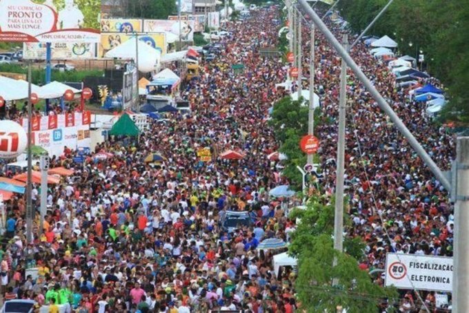 O tradicional Corso de Teresina está cancelado para 2022 (Foto: Portal Meio Norte)