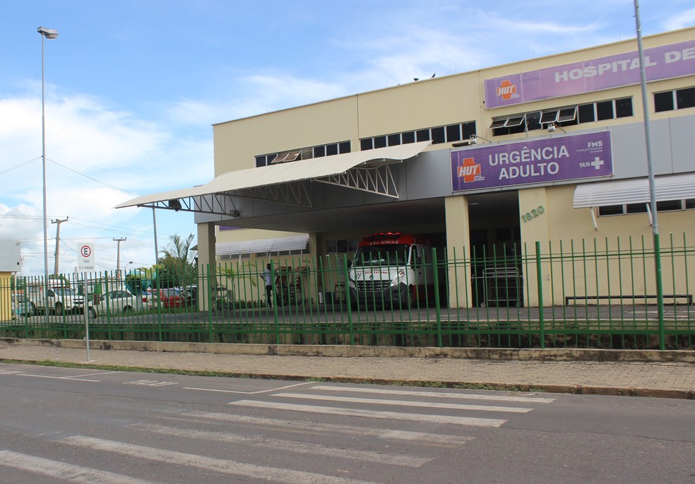 Hospital de Urgência de Teresina (HUT). — Foto: José Marcelo/ G1 PI
