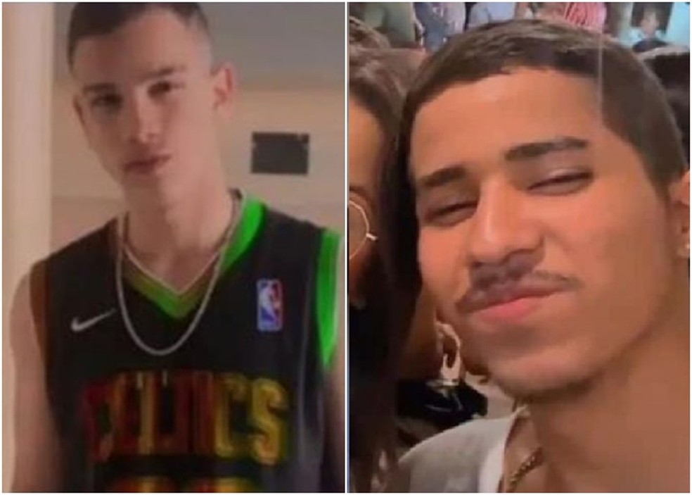 Anael Natan Colins, de 17 anos, e Luian Ribeiro de Oliveira, de 16 anos, foram encontrados mortos — Foto: Reprodução/WhatsApp