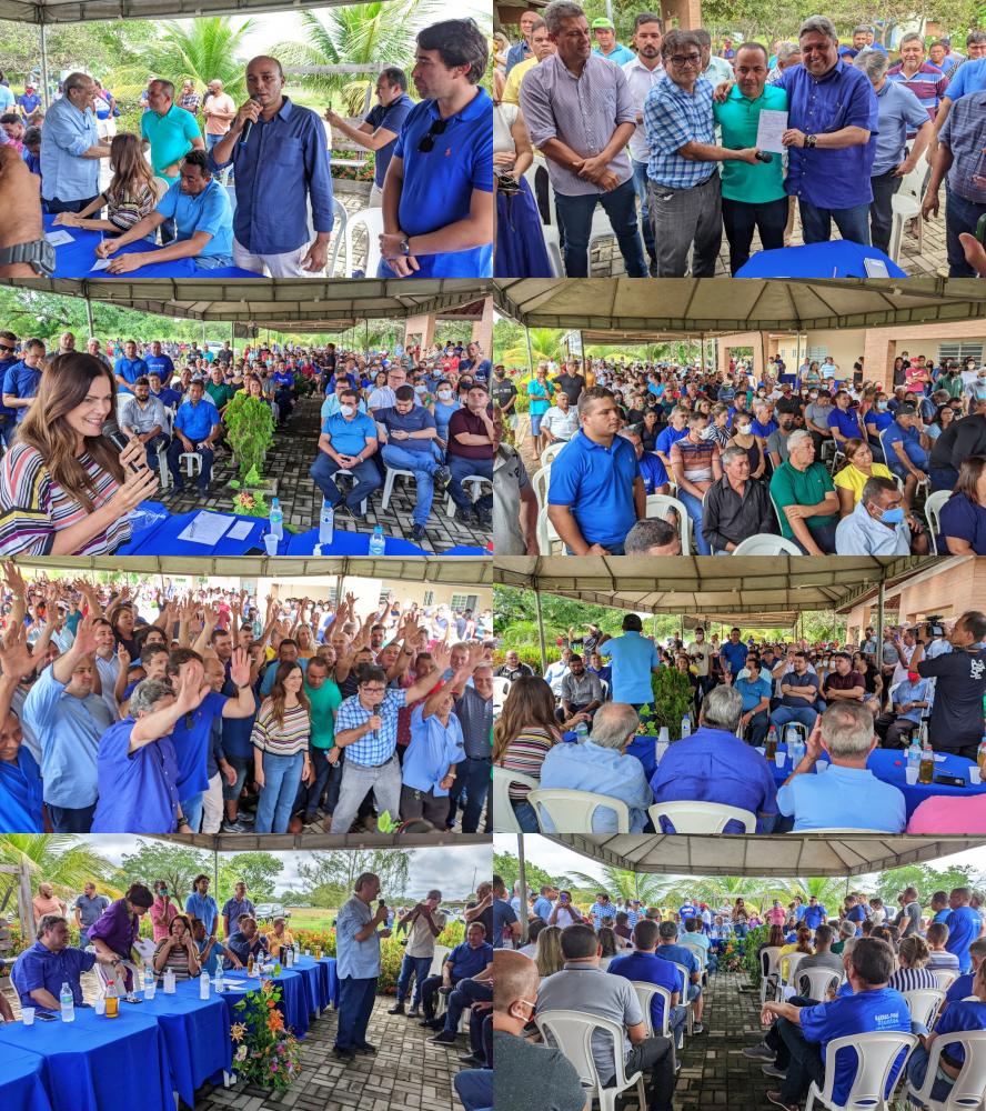 Recepção a caravana do pré-candidato a govenador Dr. Silvio Mendes e sua vice Iracema Portela