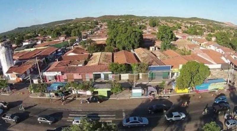 Cidade de Demerval Lobão. Imagens aérea: reprodução/internet