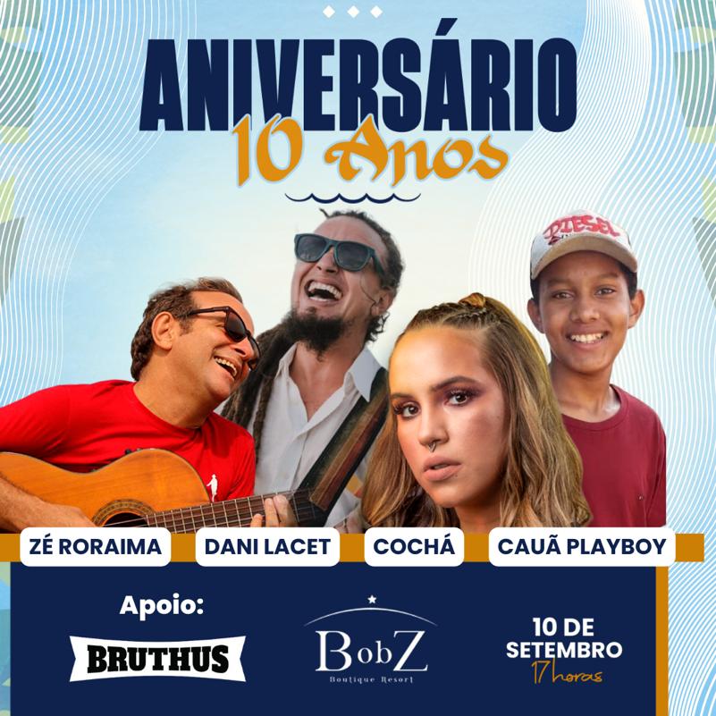 BobZ 10 anos