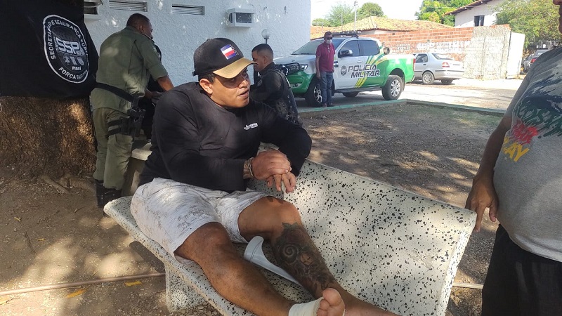 Polícia prendeu Maycon de Moura na zona Sul de Teresina - Foto: Reprodução/Whatsapp