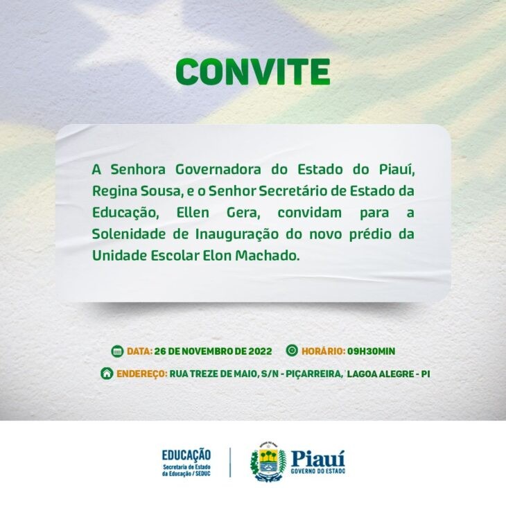 Foto: Reprodução/Secom Piauí