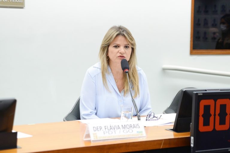Flávia Morais reduziu o máximo de contribuição do idoso dependente para 85% do benefício - (Foto: Wesley Amaral/Câmara dos Deputados)