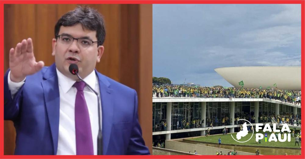 Rafael Fonteles repudia atos de invasão e vandalismo em Brasília