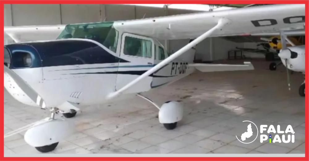 Ultraleve modelo Cessna 206 PT-DQF — Foto: Reprodução/Redes sociais