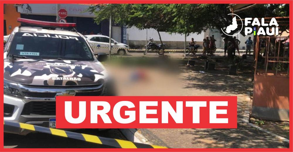 Homem é morto a tiros em praça na zona Sudeste de Teresina Ana Paula Barreira / TV Antena 10