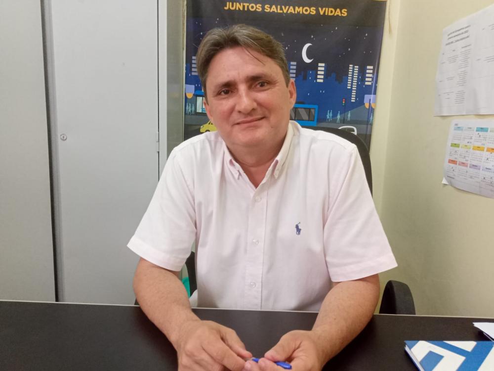 Cristiano Portela, secretário de trânsito de Picos – Foto = Roberto Oliveira