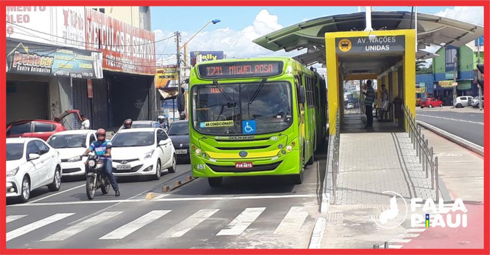 Strans libera faixas exclusivas de ônibus para todos os condutores durante a greve em Teresina Robert Rodrigo/Luneta