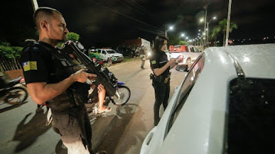 Blitz da operação Litoral Seguro