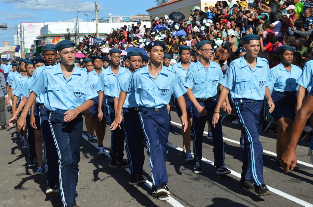 Desfile Cívico de Picos (Foto: Ivonete Reis)