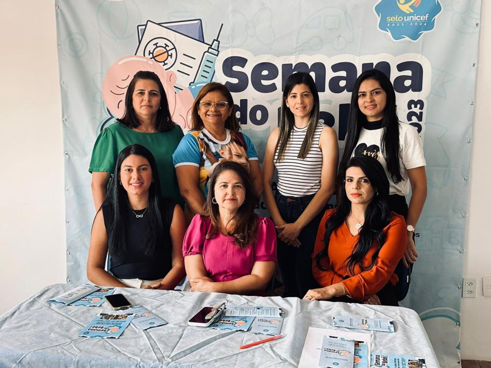 Organizadores reforçam o convite para a Semana do Bebê 2023 (Foto: Isael Pereira) Isael Pereira / CCOM / segunda-feira, 18 setembro , 2023