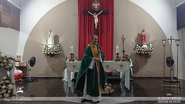 Padre Sebastião Santos (Foto: Reprodução)