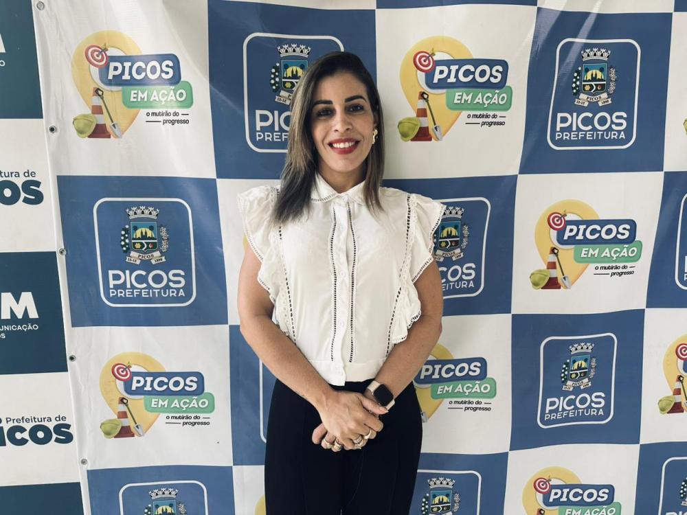 Emanuelle Reis, uma das organizadoras da ação (Foto: Ivonete Reis)