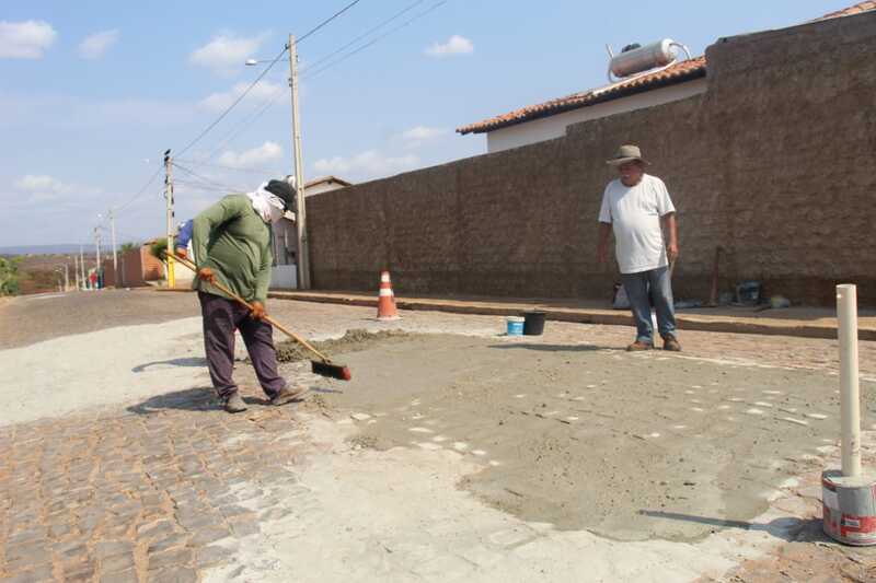 Ações que melhoram a mobilidade urbana foram aplicadas no bairro (Foto: Daniel Holanda)
