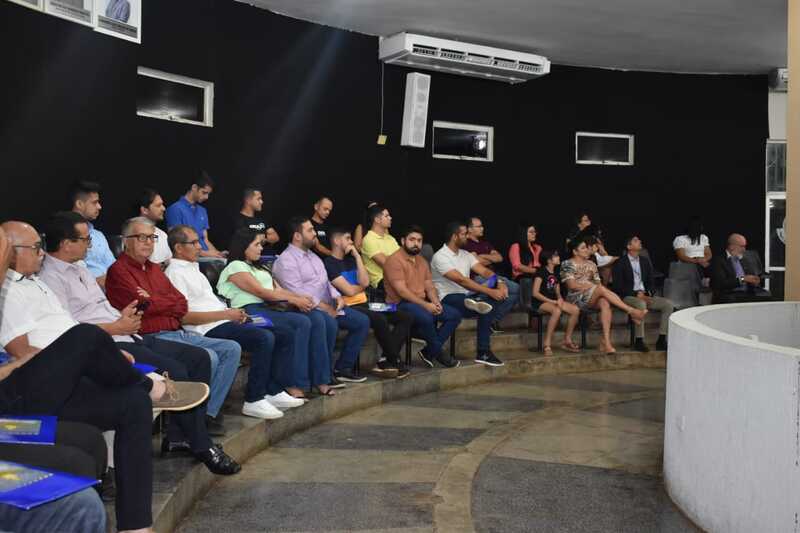 Capacitação reuniu representantes da Secretaria de Obras, vereadores e demais interessados (Foto: Daniel Holanda)