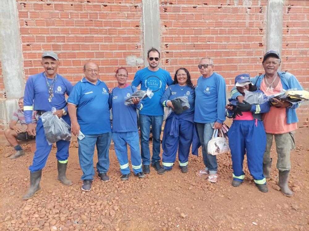 EPI's são necessários para a proteção e segurança dos trabalhadores (Foto: Maria Hilda)
