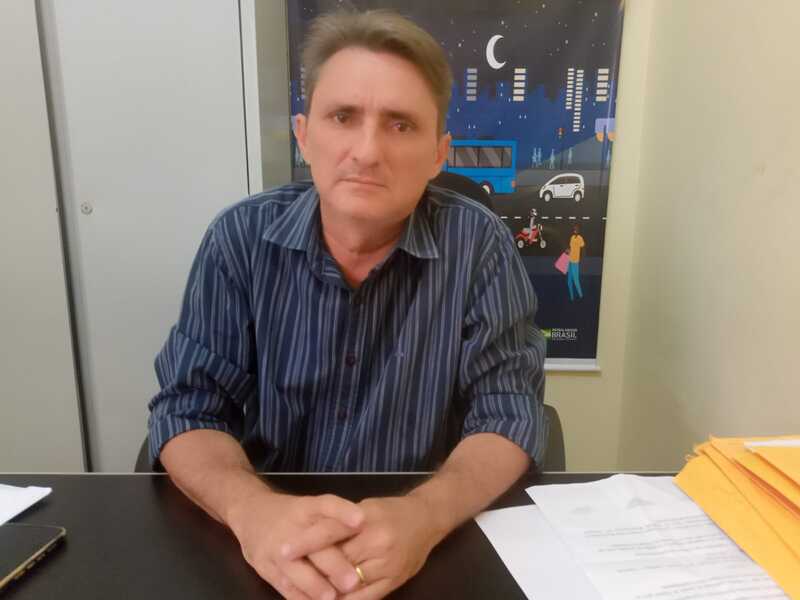 Secretário de Trânsito, Cristiano Portela (Foto: Roberto Oliveira)
