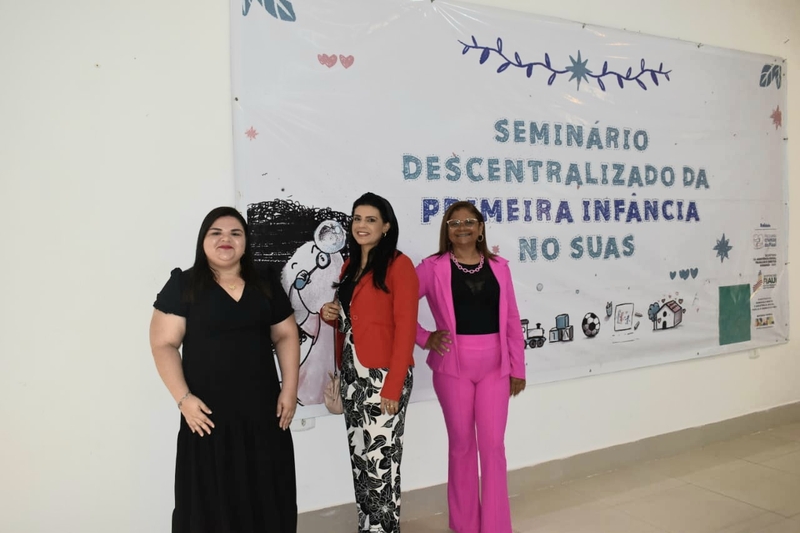 Mobilizadoras do Selo Unicef de Picos participam do VI Seminário Descentralizado da Primeira Infáncia no SUAS (Foto: Daniel Holanda)