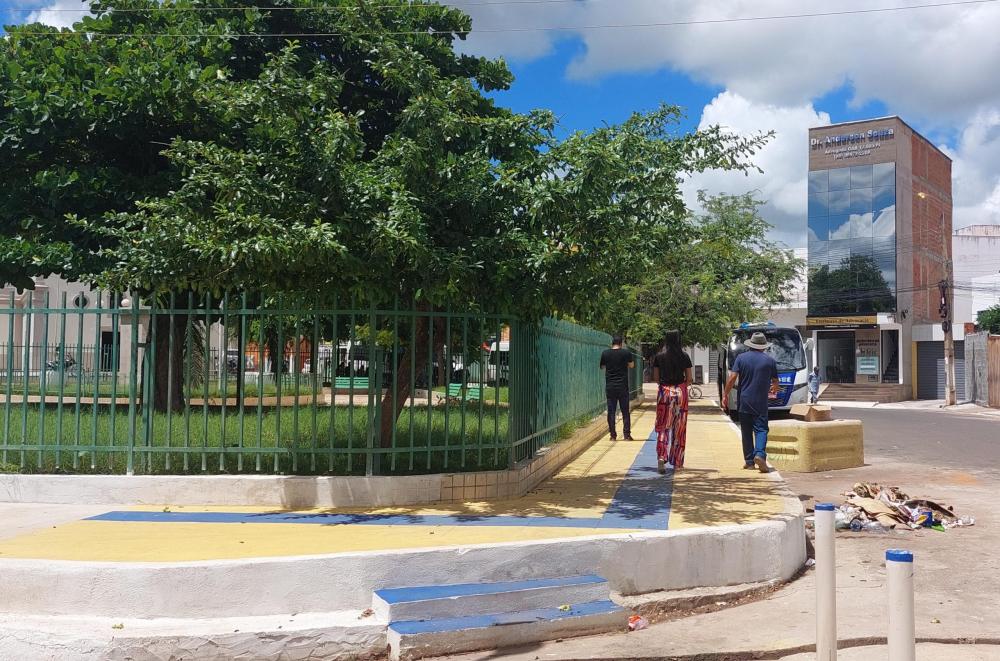 Praça do Sagrado Coração de Jesus (Foto: Reprodução)