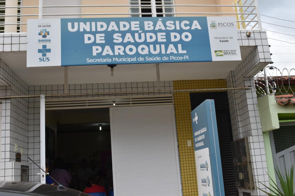 Unidade Básica de Saúde do Paroquial (Foto: Rawena Sousa)