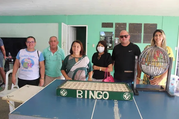 Bingo em prol da ampliação do Abrigo dos Idosos em Picos (Foto: Reprodução) 