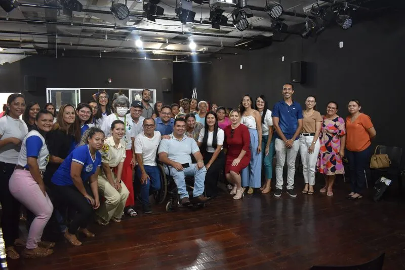 Encontro de formação técnica de acolhimento as pessoas com o transtorno do Espectro Autista (TEA) (Foto: Emanuelle Rodrigues)