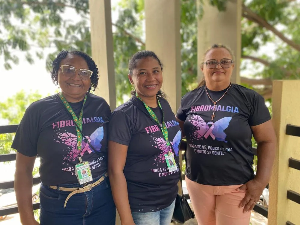 Comissão organizadora do III Encontro de Portadores da Fibromialgia e Lúpus.