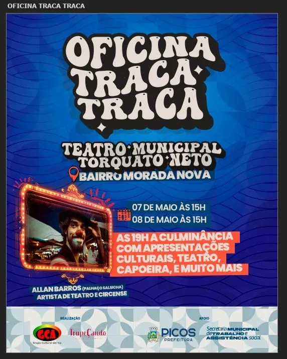 O evento conta com o apoio da Prefeitura de Picos (Foto: Arquivo Pessoal)