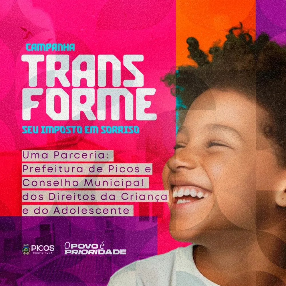 Banner - "Transforme seu Imposto em Sorriso" (Foto: CCOM)