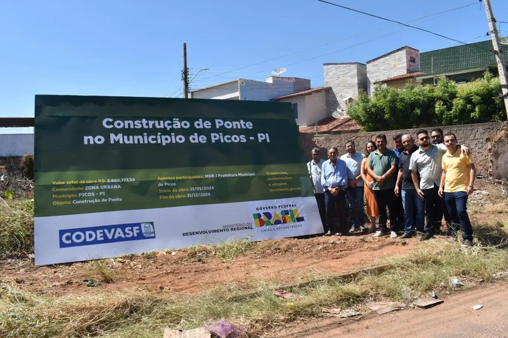 A ponte ligará os bairros Canto da Várzea e Boa Vista (Foto: Rawena Sousa)